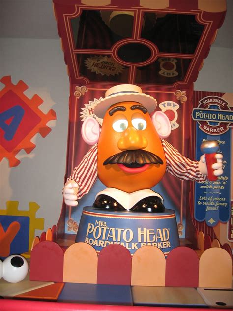 Talking Mr Potato Head Toy Story Mania Ride Disney Hollyw Flickr
