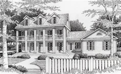 Southern Plantation Style 14020dt Architectural