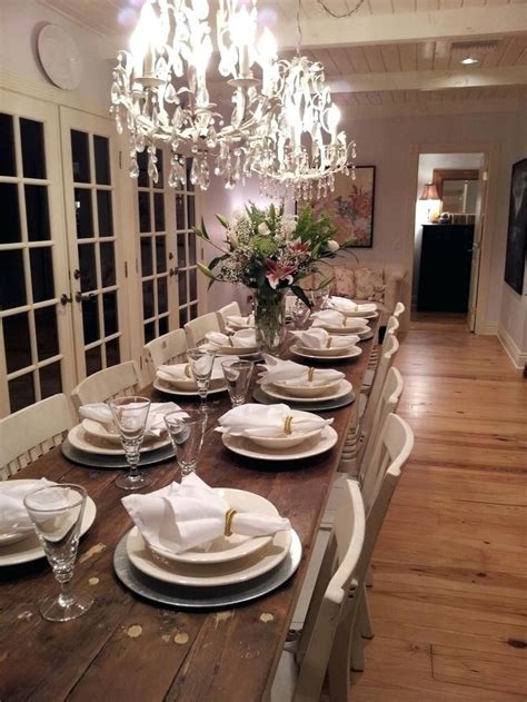 Dining table set in neutral colors are always the safest choice to have. Extra Long Dining Table Seats #extra #long #dining #table ...
