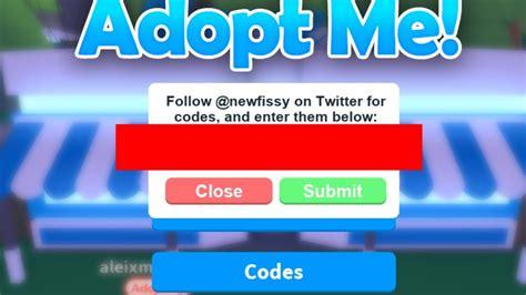 Enter the code that you want to use/redeem in this. Roblox Adopt Me NEW Code! ( One Code ) * READ DESC * - YouTube