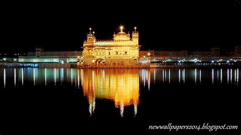 Full Harmandir Sahib Of Golden Temple Golden Temple At Night Hd