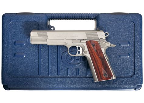 Colt Government Model O Xse Series Semi Automatic Pistol With Case