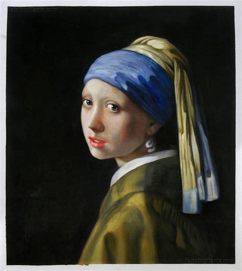 Girl With A Pearl Earring Johannes Vermeer Paintings Vermeer