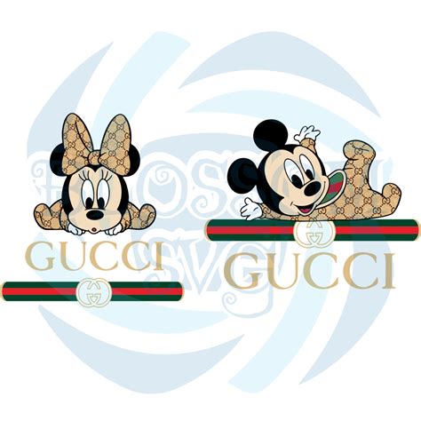 Gucci Mickey And Minnie Svg Trending Svg Baby Mickey Svg Baby