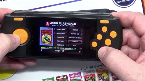Handheld Atari Flashback Portable Unboxing And Review