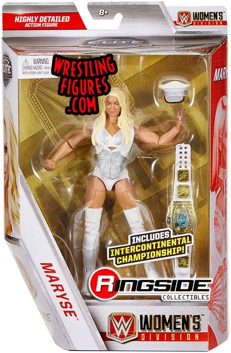 Maryse W Intercontinental Title Exclusive Wwe Toy Wrestling Action