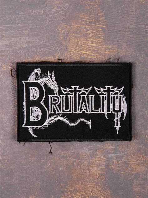 Brutality Logo Patch Drakkar 666