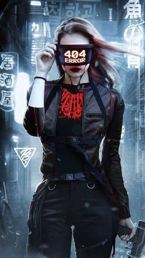 Wallpaper In 2020 Cyberpunk Girl Cyberpunk Aesthetic