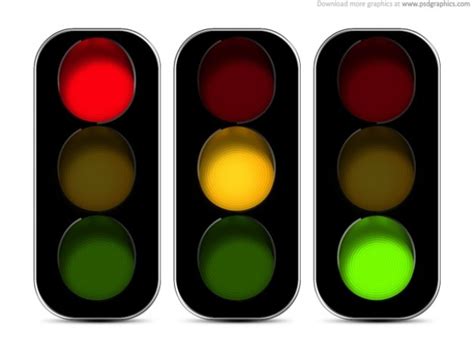 Free Psd Traffic Lights Icon Psd