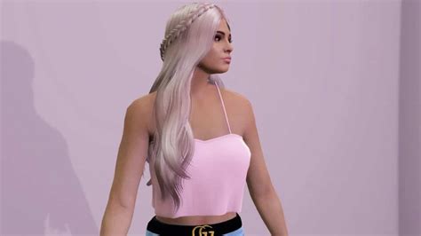 Braid With Long Hairstyle For Mp Female 10 Gta 5 Mod Grand Theft
