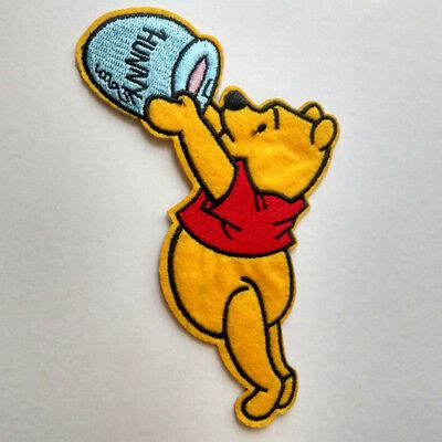 Maybe you would like to learn more about one of these? WINNIE THE POOH Eating Honey Honeypot Embroidery Iron On ...