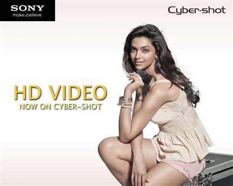 Deepika Padukone Hot Sexy Gorgeous For Sony Cybershot Ads Noryana Farlina