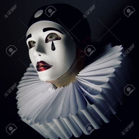 Pierrot Mask Pinterest Palhaços Rainha De Copas E Carnaval