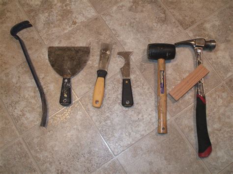 Tools You Will Need To Remove Vinyl Floor