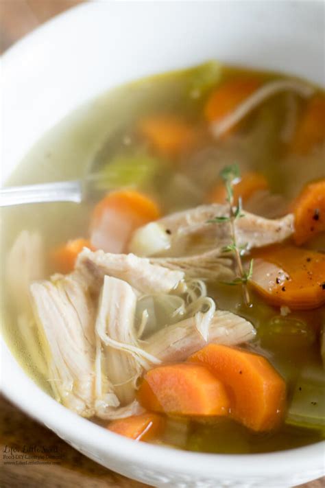 Easy Homemade Turkey Soup Recipe Easy Recipes To Make At Home