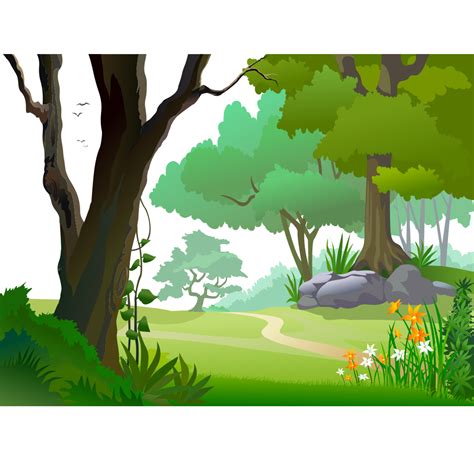 Clip Art Vector Graphics Desktop Wallpaper Forest Image Forest Path
