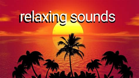Relaxing Beach Sounds Sons Relaxantes De Praia Youtube