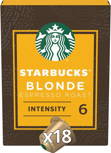 Starbucks By Nespresso Blonde Espresso Roast X18 94 G