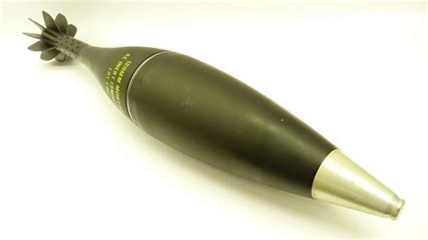 Inert Empty 120mm Wp Smoke Mortar Round Shell Projectile Bomb