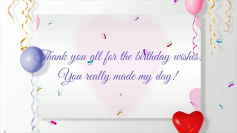 Say Thank You Replies To Birthday Wishes Best Thankful Replies For