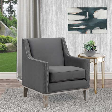 Picket House Furnishings Aster Modern Charcoal Accent Chair At