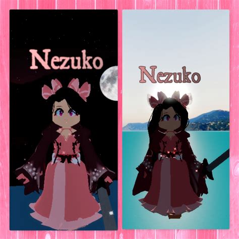 Nezuko Roblox Outfit Royale High Anime 2022