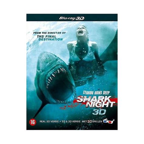 Shark Night 3d 2011 3d And 2d [ Blu Ray Reg A B C Import Netherlands ]