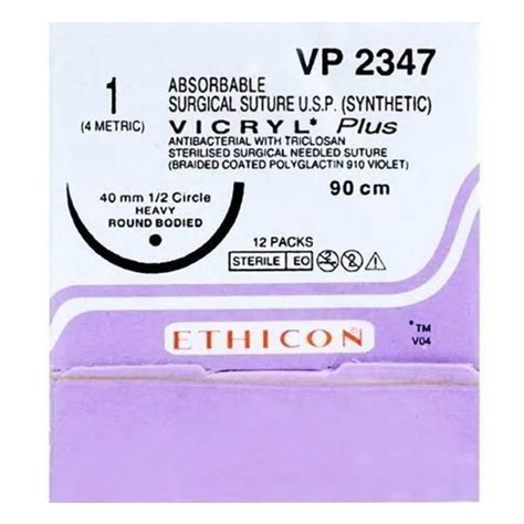 Vicryl Plus Vp 2347 Price Uses Side Effects Composition Apollo
