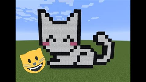 Cute Cat Pixel Art Tutorial Youtube