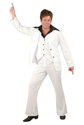 Charades Mens Disco Fever Suit White Medium White Size Medium Tdfb