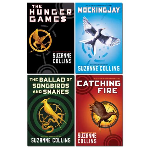 Suzanne Collins Hunger Games Collection 4 Books Set Ballad Of Songbird