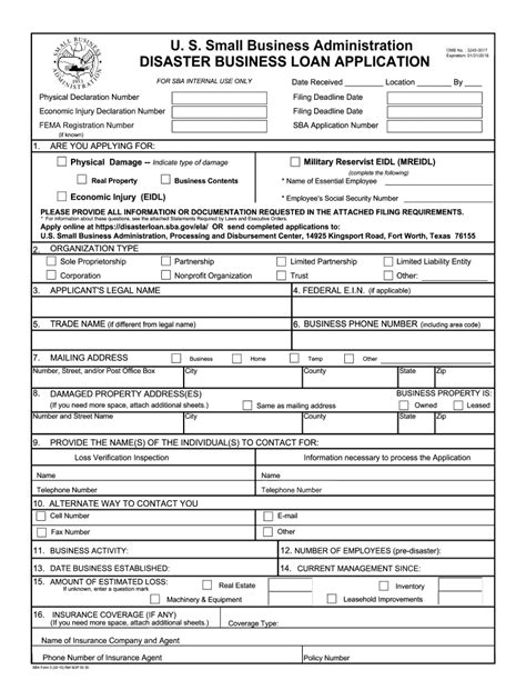 Sba Form 1368 Download Fillable Pdf Or Fill Online Additional Filing