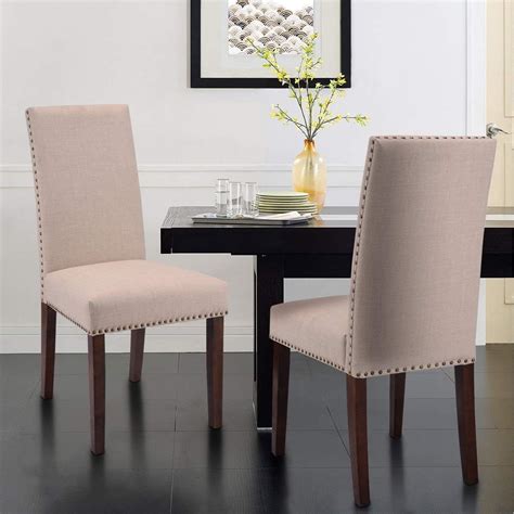 The Best Armless Oatmeal Dining Chairs