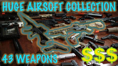 insane airsoft gun collection youtube