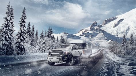 Snow Truck Car Ads Photo Works Photo