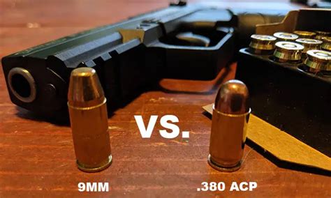 Personal Defense Comparing The 380 Acp And 9mm Size And Power