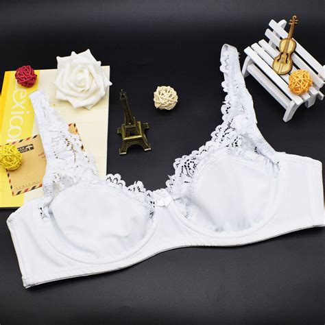 Plus Size Bras For Sissy Men Lace Bralette Flat Chested Brassiere Sexy