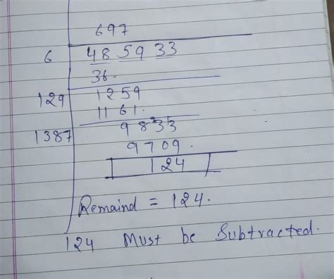 3 Find The Least Number That Must Be Subtracted From The Following