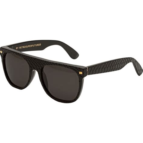 Retrosuperfuture Flat Top Sunglasses Goffrato Sportique