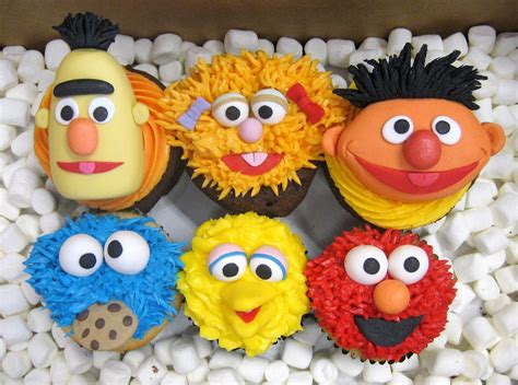 Sesame Street Sesame Street Cupcakes Sesame Street Birthday Cakes