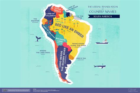 This Map Shows You The Literal Translation Of Country Names Lonely Planet