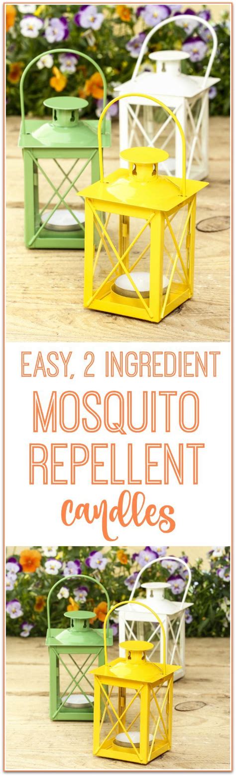 For preservation you should use ½ teaspoon of vodka. Homemade Mosquito Repellent Candles | Mosquito repellent homemade, Diy mosquito repellent candle ...