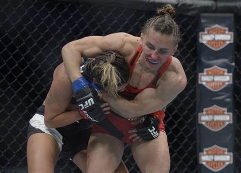 Kailin Curran Gina Mazany Welcome Newcomers At Ufc Fight Night