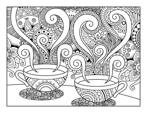 Coloring Page For Adults Etsy