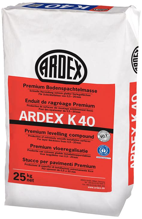 Ardex K 40 Premium Bodenspachtelmasse Ardex