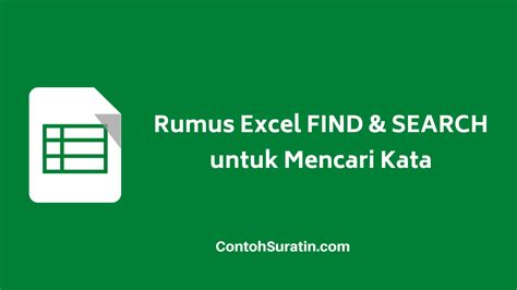 4 cara mengurutkan nama sesuai ranking di excel. Rumus Excel FIND & Search di Microsoft Excel Untuk Mencari ...