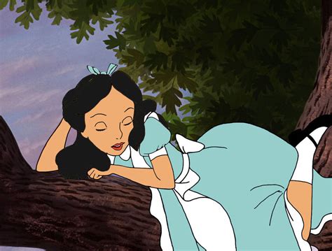 Princess Jasmine As Alice In A Tree By Homersimpson1983 On Deviantart