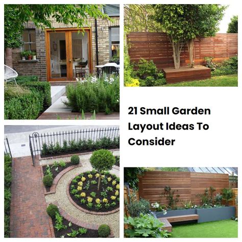 21 Small Garden Layout Ideas To Consider Sharonsable