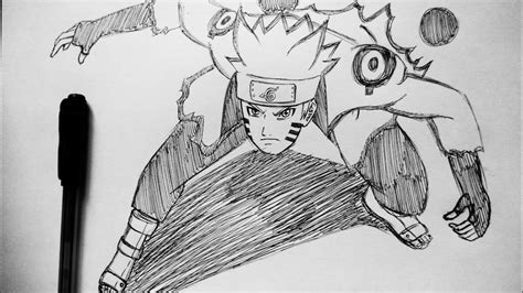 How To Draw Naruto Six Paths Sage Mode Step By Step Tutorial
