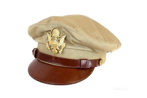Ww2 Us Army Officers Crusher Cap 36 Ur2